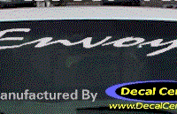 DC09058 GMC Envoy Decal 