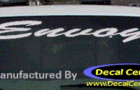 DC09059 GMC Envoy Decal 