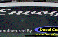 DC09061 GMC Envoy Decal 