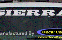 DC09065 GMC Sierra Decal 