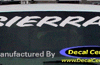 DC09067 GMC Sierra Decal 