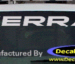 DC09068 GMC Sierra Decal