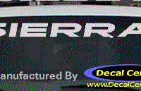 DC09068 GMC Sierra Decal 