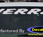 DC09069 GMC Sierra Decal