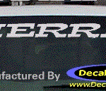 DC09070 GMC Sierra Decal