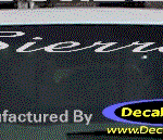 DC09073 GMC Sierra Decal