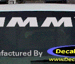 DC09075 GMC Jimmy Decal