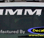 DC09076 GMC Jimmy Decal