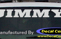 DC09078 GMC Jimmy Decal 