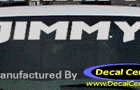 DC09079 GMC Jimmy Decal 