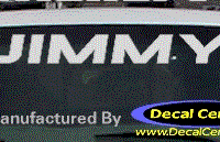 DC09081 GMC Jimmy Decal 