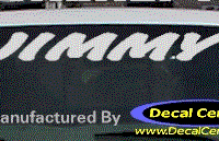 DC09082 GMC Jimmy Decal 