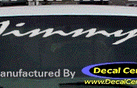 DC09084 GMC Jimmy Decal 