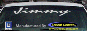 DC09084 GMC Jimmy Decal