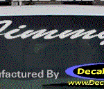 DC09085 GMC Jimmy Decal