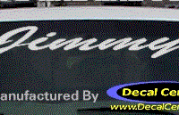 DC09085 GMC Jimmy Decal 