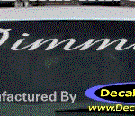DC09086 GMC Jimmy Decal