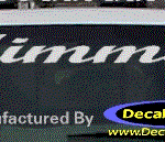 DC09087 GMC Jimmy Decal