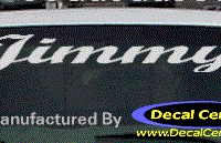 DC09087 GMC Jimmy Decal 