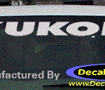 DC09088 GMC Yukon Decal