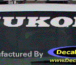 DC09091 GMC Yukon Decal