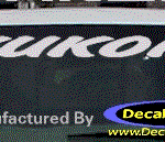 DC09095 GMC Yukon Decal