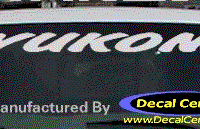 DC09095 GMC Yukon Decal 