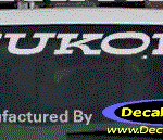 DC09096 GMC Yukon Decal