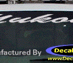 DC09098 GMC Yukon Decal