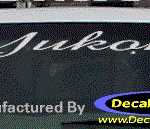DC09099 GMC Yukon Decal