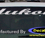 DC09100 GMC Yukon Decal
