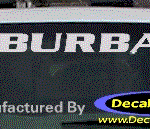 DC09102 GMC Suburban Decal