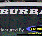 DC09104 GMC Suburban Decal