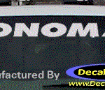 DC09114 GMC Sonoma Decal