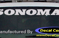 DC09117 GMC Sonoma Decal 