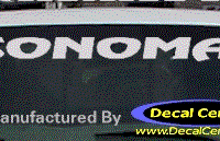 DC09118 GMC Sonoma Decal 