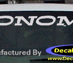 DC09122 GMC Sonoma Decal