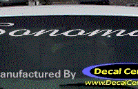 DC09125 GMC Sonoma Decal 