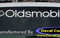 DC09502 Oldsmobile Decal 