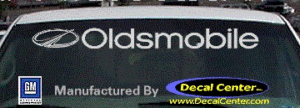 DC09502 Oldsmobile Decal