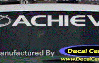 DC09503 Oldsmobile Achieva Decal 