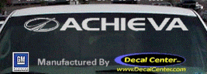 DC09503 Oldsmobile Achieva Decal