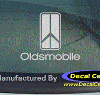 DC09506 Oldsmobile Decal