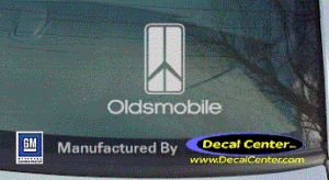 DC09506 Oldsmobile Decal
