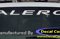 DC09509 Oldsmobile Alero Decal 