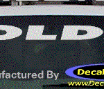 DC09510 Oldsmobile Decal