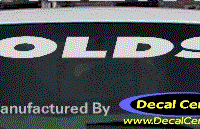 DC09510 Oldsmobile Decal 