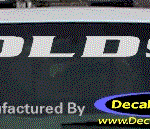 DC09511 Oldsmobile Decal