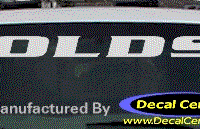 DC09511 Oldsmobile Decal 