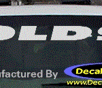DC09512 Oldsmobile Decal